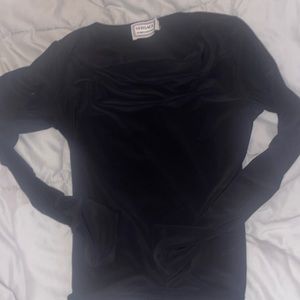 Vintage Versace black long sleeve